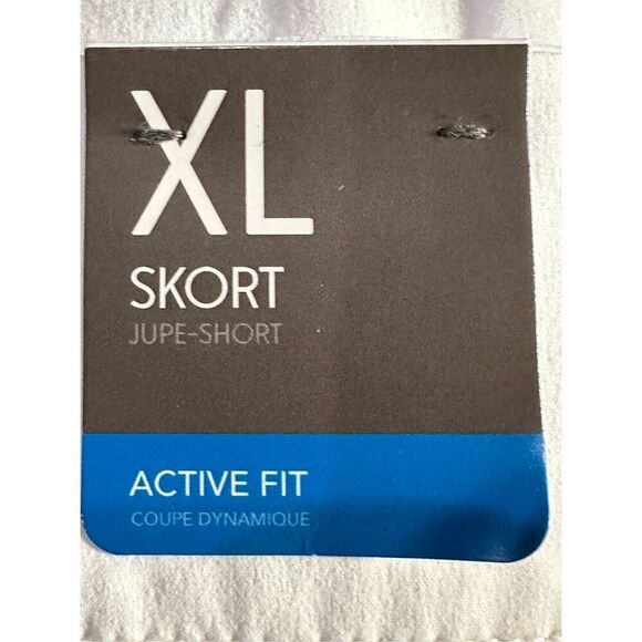 Columbia NWT size XL white skort Jupe short active fit - Picture 12 of 12